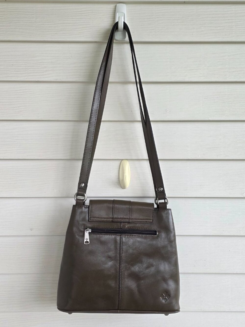 NWT Patricia Nash Larone shoulder bag mushroom brown - Picture 3 of 14